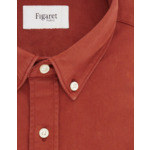 Chemise Gabriel terracotta