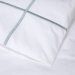 Yves Delorme - Housse de couette en percale de coton, Athena