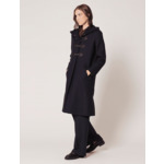 Duffle-coat Misao-Manteau long marine