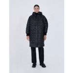 Doudoune patchwork capuche ML Polapi NOIR