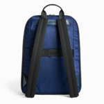 Leo De Lancel - Sac A Dos 2 Zip - Bleu Petrole