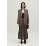 Veste tailleur marron glacé