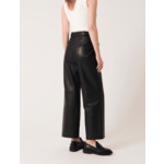 Pantalon Prisk Noir en Cuir