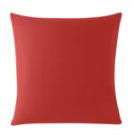 Taie d'oreiller Studio Coton Rouge