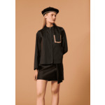 Chemise Camilliera-Noir en Polyester