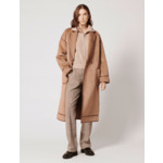 Manteau Monranda-Manteau long en fausse fourrure camel