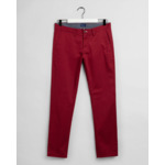 Pantalon chino slim fit en sergé