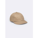 Casquette en twill de coton beige