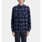 Chemise À Carreaux Bleus Homme