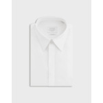 Chemise semi-ajustée blanche