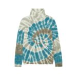 Pull Mochi Sunny Pull Cachemire Col Roulé Tie & Dye, 4 fils