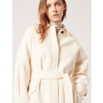 Manteau Maxence Ecru en Laine