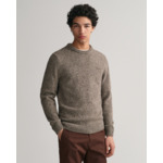 Wool Nepps Crew Neck Sweater