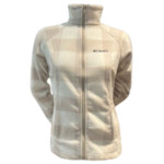 Sawyer Rapids Printed Full Zip Fleece Femme Beige