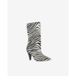 Bottines À Talons Ulli Pony Zebra