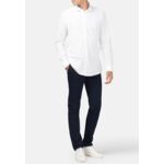 Polo Chemise En Coton Piqué Coupe Droite