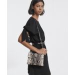 Sac Cuir Embosse Lezard Small