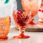 Boston Coloured verre à vin rouge Apricot, 200 ml