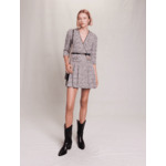 Robe courte en tweed