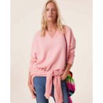 Pull Kiki Pull Cachemire Col V Oversize Femme, 4 fils