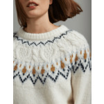 Pull Jacquard Torsade