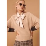 Pull Promesse-beige en laine