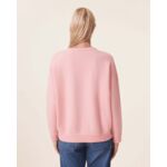 Pull Kiki Pull Cachemire Col V Oversize Femme, 4 fils