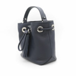 Sacha de Lancel - Sac seau - Mini - Bleu Pétrole