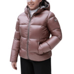 Veste fille à capuche fixe