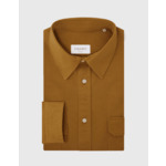 Chemise Florian en twill épais camel