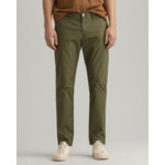 Pantalon chino slim fit Hallden délavé au soleil