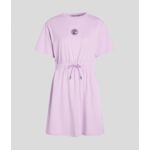 ATHLEISURE T-DRESS WITH CORD