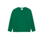 Pull Kiki Pull Cachemire Col V Oversize Femme, 4 fils