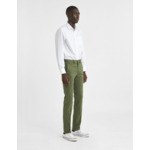 Chino Maxence en coton kaki