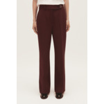 Pantalon droit bordeaux