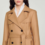 Manteau long style trench