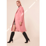 Manteau Marcus-Rose en Laine