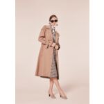 Trench Ivan-beige en gabardine de coton