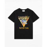 Casablanca T-Shirt Tennis Club Icon Noir