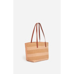 Panier en Cuir et Coton Porté épaule