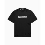 T-Shirt - Caps Destroyed Flatground - Black