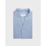 Chemise Carl en coton cachemire bleu