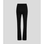 SOLID KNITTED PANTALON FEMME