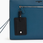 Pochette 13" Emile en cuir signature T