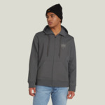 VESTE À CAPUCHE LOGO ZIP THRU