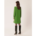 Robe Rina-Robe courte verte