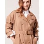 Trench Tivan Camel en Polyester