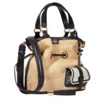 Premier Flirt De Lancel - Sac Seau M - Naturel/Noir