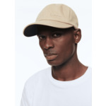 Casquette en twill de coton beige