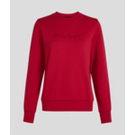 SIGNATURE FLOCK SWEAT-SHIRT FEMME